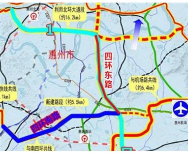 1號公路惠州灣高速計劃2023年基本建成 